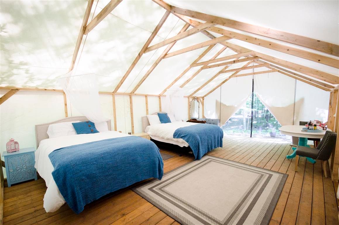 Cascade — luxury tent at Elements
