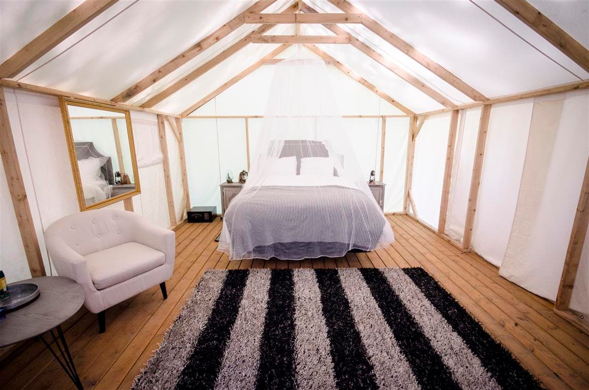 Horton's Hideaway — luxury tent at Elements